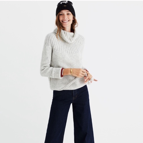SOLD Madewell Snowbound Pullover Mohair Sweater - Picture 3 of 6